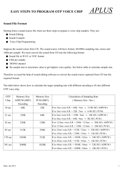 easy steps to program otp voice chip