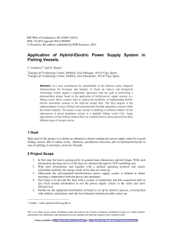 Application of Hybrid-Electric Power Supply System in Fishing Vessels