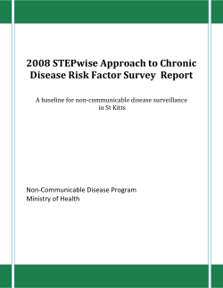 2008 STEPwise Approach to Chronic Disease Risk Factor Survey