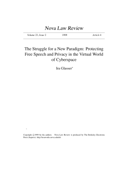 The Struggle for a New Paradigm: Protecting Free