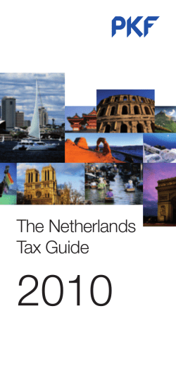 The Netherlands Tax Guide