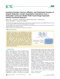 Ionization Energies, Electron Affinities, and