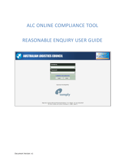iAppraise - DIAS - Australian Logistics Council