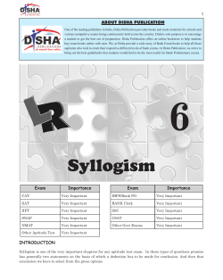 Syllogism