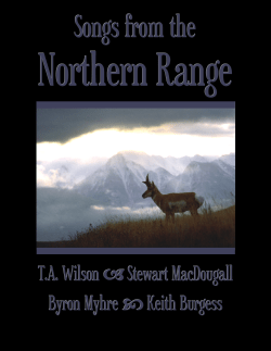 Songs From The Northern Range