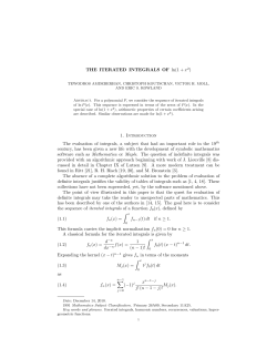 The iterated integrals of ln(1+x^n)