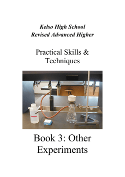 Book 3: Other Experiments - Chemistry Teaching Resources