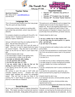 The Vavrik Post - Lisle CUSD 202
