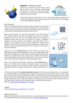 Station 4 - States of water