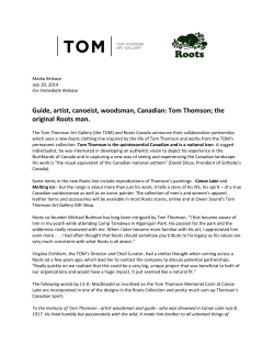 Guide, artist, canoeist, woodsman, Canadian