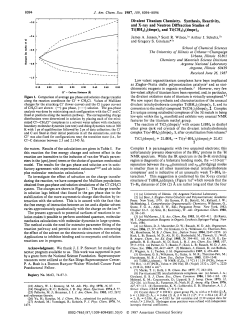Divalent Titanium Chemistry. Synthesis