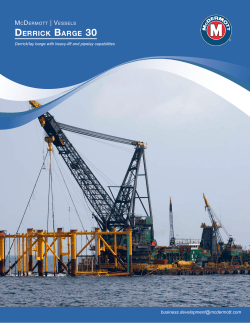derrick barge 30