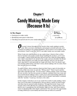 Candy Making Made Easy (Because It Is)