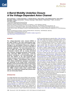 Barrel Mobility Underlies Closure of the Voltage