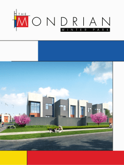M ONDRIAN - iconresliving.com