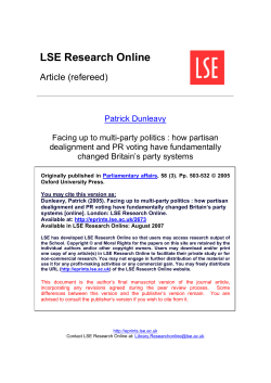 - LSE Research Online