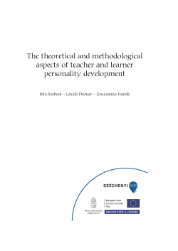 The theoretical and methodological aspects of teacher and learner