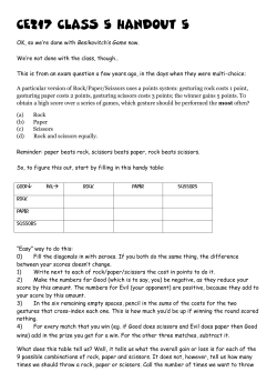 CE217 ClasS 5 Handout 5