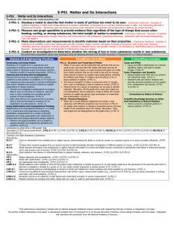 5-PS1 Matter and Its Interactions