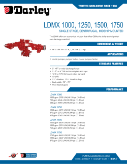 LDMX 1000, 1250, 1500, 1750