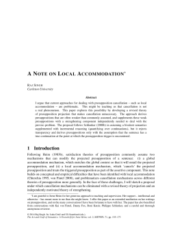 1 Introduction - Semantics Archive