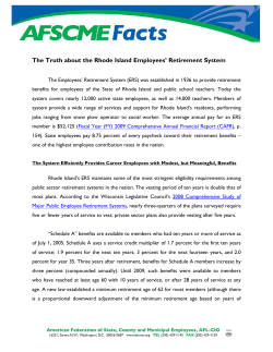 Rhode Island Employees` Retirement System