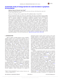 A kinematic study of energy barriers for crack formation in graphene