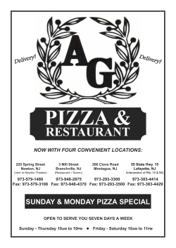 AG Pizza and Restaurant