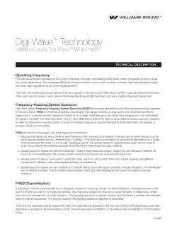 Digi-Wave&trade; Technology