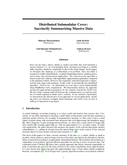 Distributed Submodular Cover: Succinctly Summarizing Massive Data
