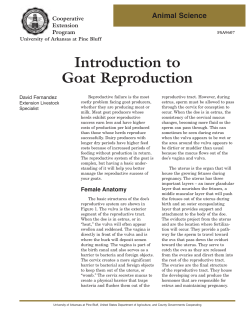 Introduction to Goat Reproduction - FSA9607