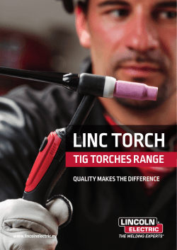 LTP and LT TIG torches product info