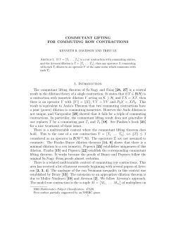 COMMUTANT LIFTING FOR COMMUTING ROW CONTRACTIONS