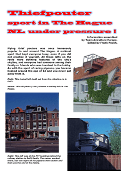 Thiefpouter - Aviculture Europe