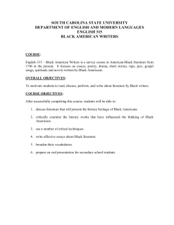 south carolina state university department of english and modern