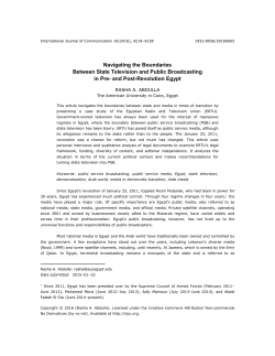 Navigating the Boundaries Between State Television and Public