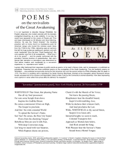 Poets laud and fault revivalists