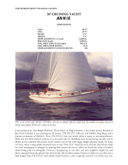 30` cruising yacht annie