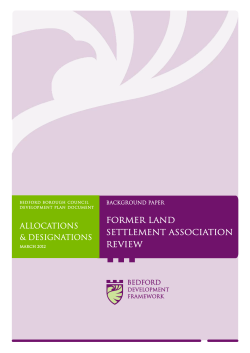 former Land Settlement Association