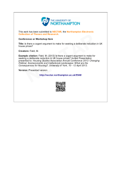 Is there a cogent argument to make for seeking a deliberate