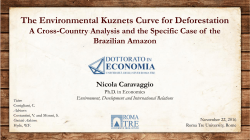 The Environmental Kuznets Curve for Deforestation