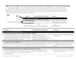 Math-U-See&reg; Correlation with the Common Core State Standards