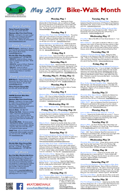 May 2017 Bike-Walk Month - About Greater Mankato Bike Walk