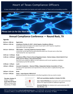 Heart of Texas Compliance Officers