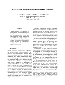 LAMB: A Good Shepherd of Morphologically Rich Languages