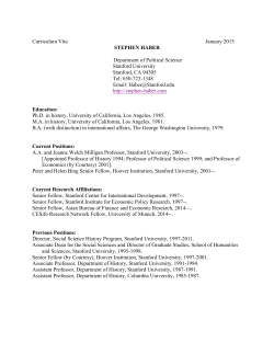 CV - Department of History