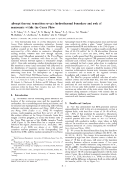 Abrupt thermal transition reveals hydrothermal boundary and role of