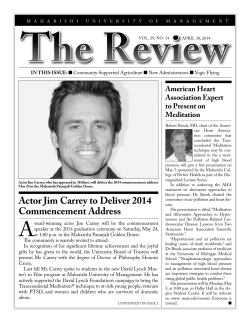 Actor Jim Carrey to Deliver 2014 Commencement Address