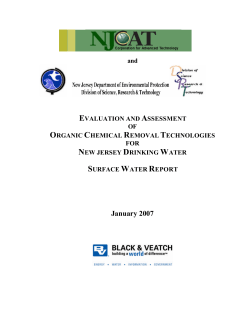 Surface Water Report - State of New Jersey