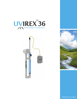 Brochure UVIREX 36 Single Page